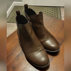 Size 6 Brown Cadee Sun & Stone Womens Ankle Boots